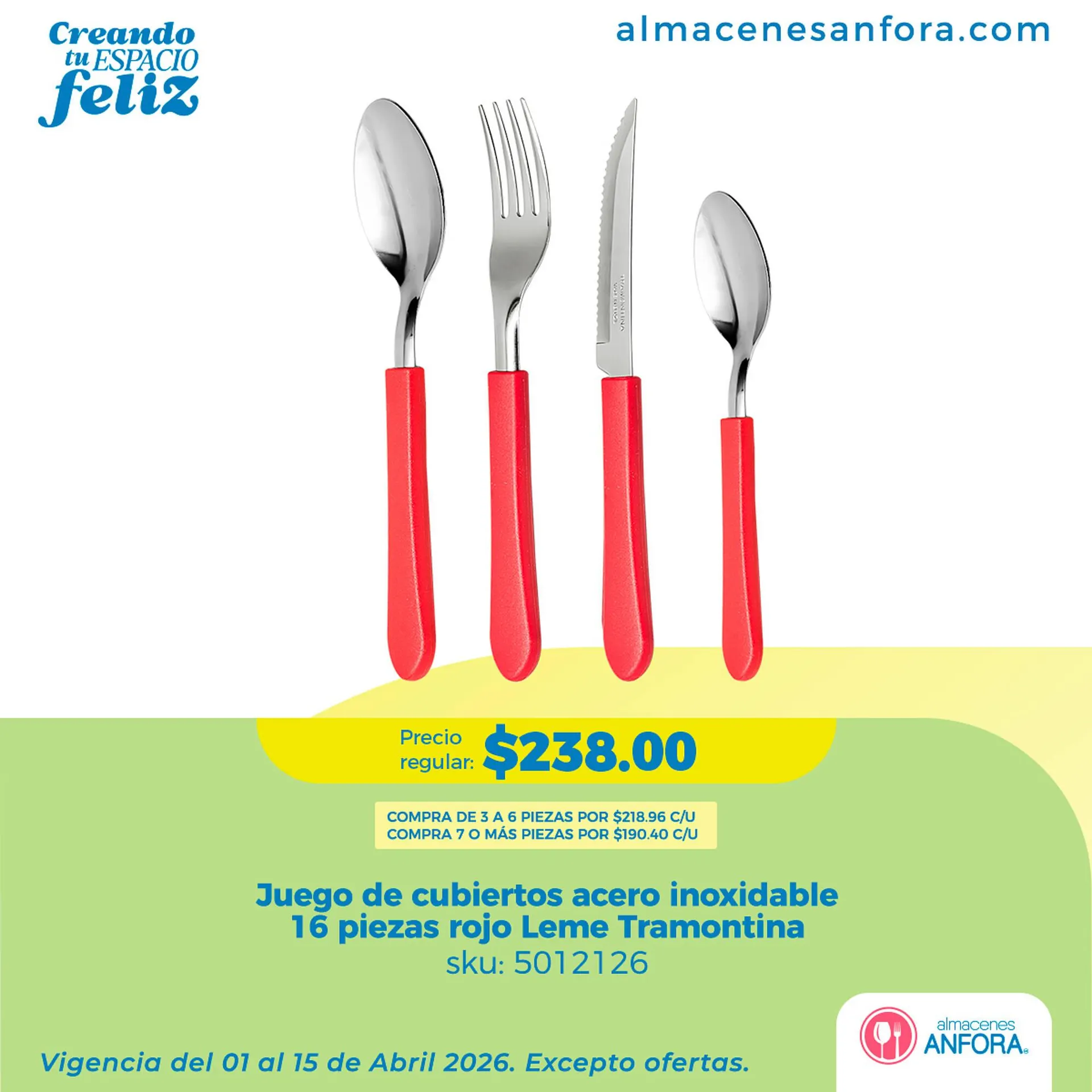 Catálogo de Catálogo Almacenes Anfora 10 de abril al 16 de abril 2026 - Pagina 4