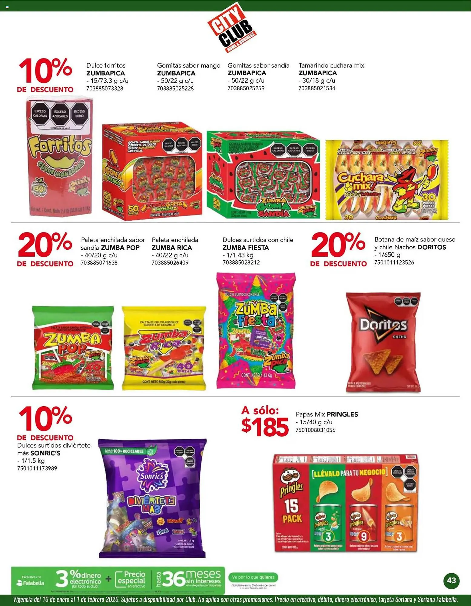 Catálogo de Catálogo City Club 1 de enero al 1 de febrero 2026 - Pagina 43