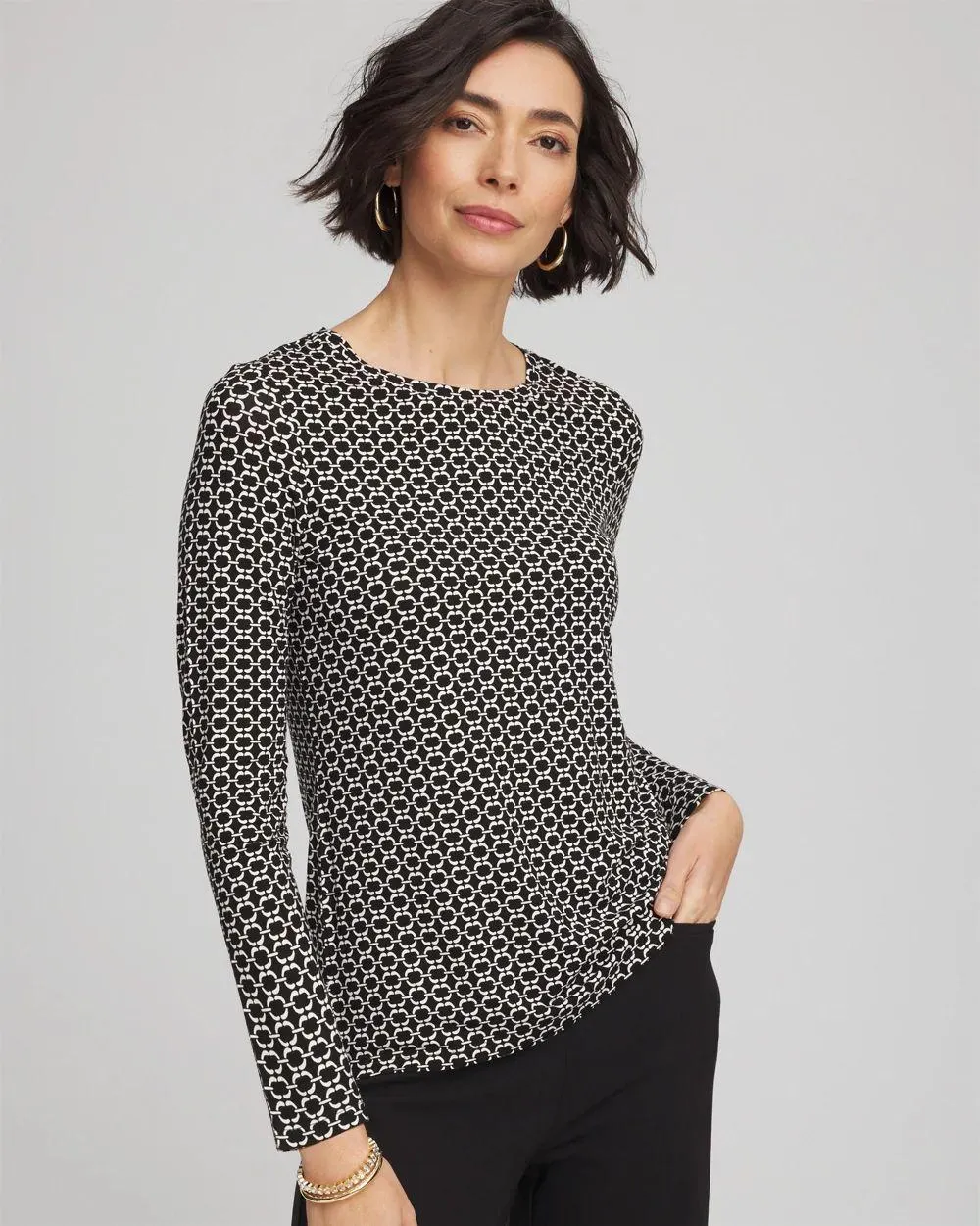 Touch of Cool ™ Crewneck Layering Tee