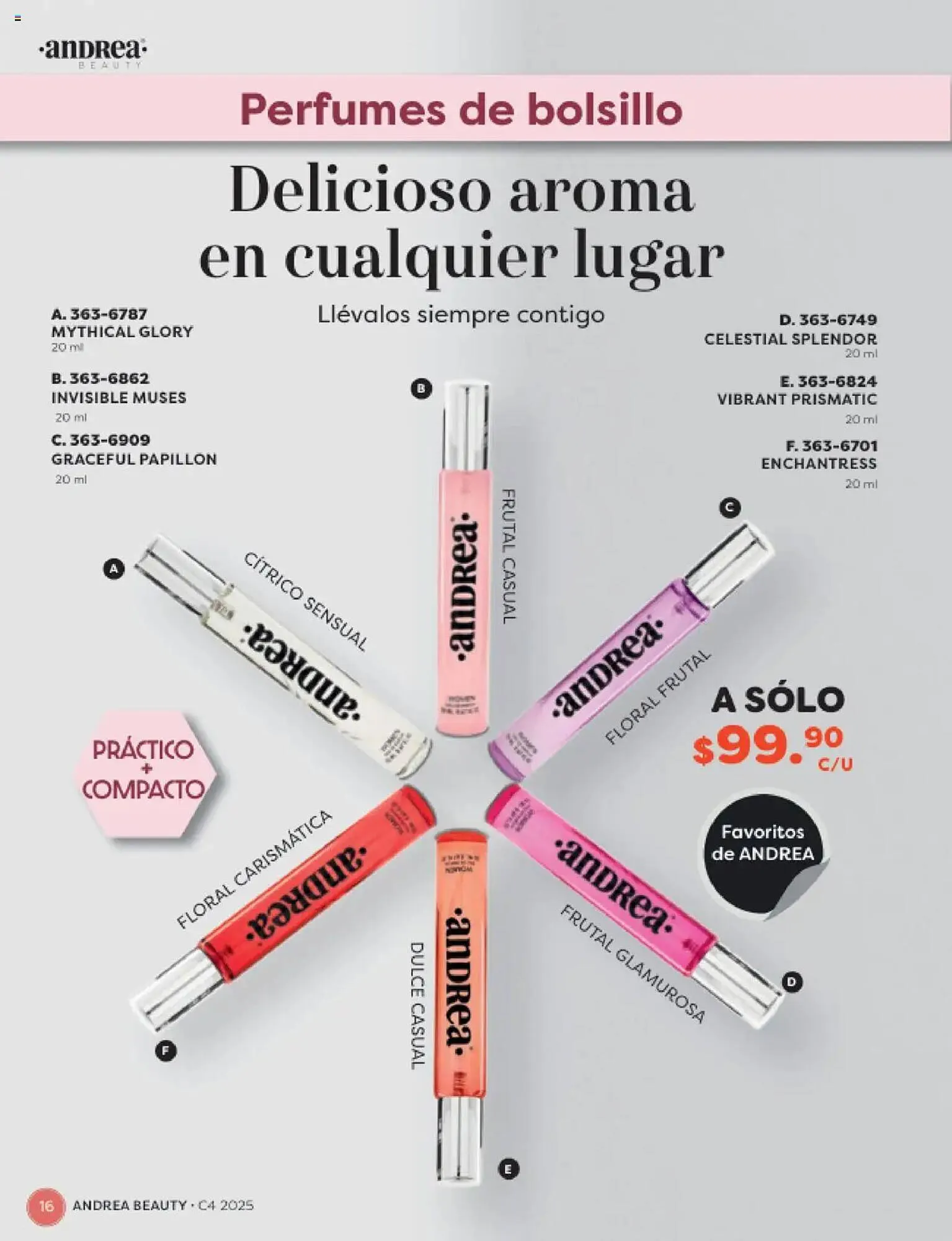 Catálogo de Catálogo Andrea 13 de julio al 24 de agosto 2025 - Pagina 16
