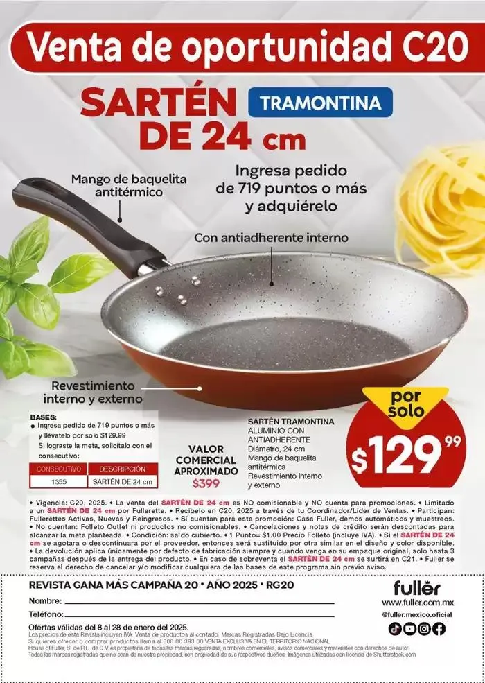 Catálogo de Fuller REVISTA GANA MÁS C20 9 de enero al 28 de enero 2025 - Pagina 25