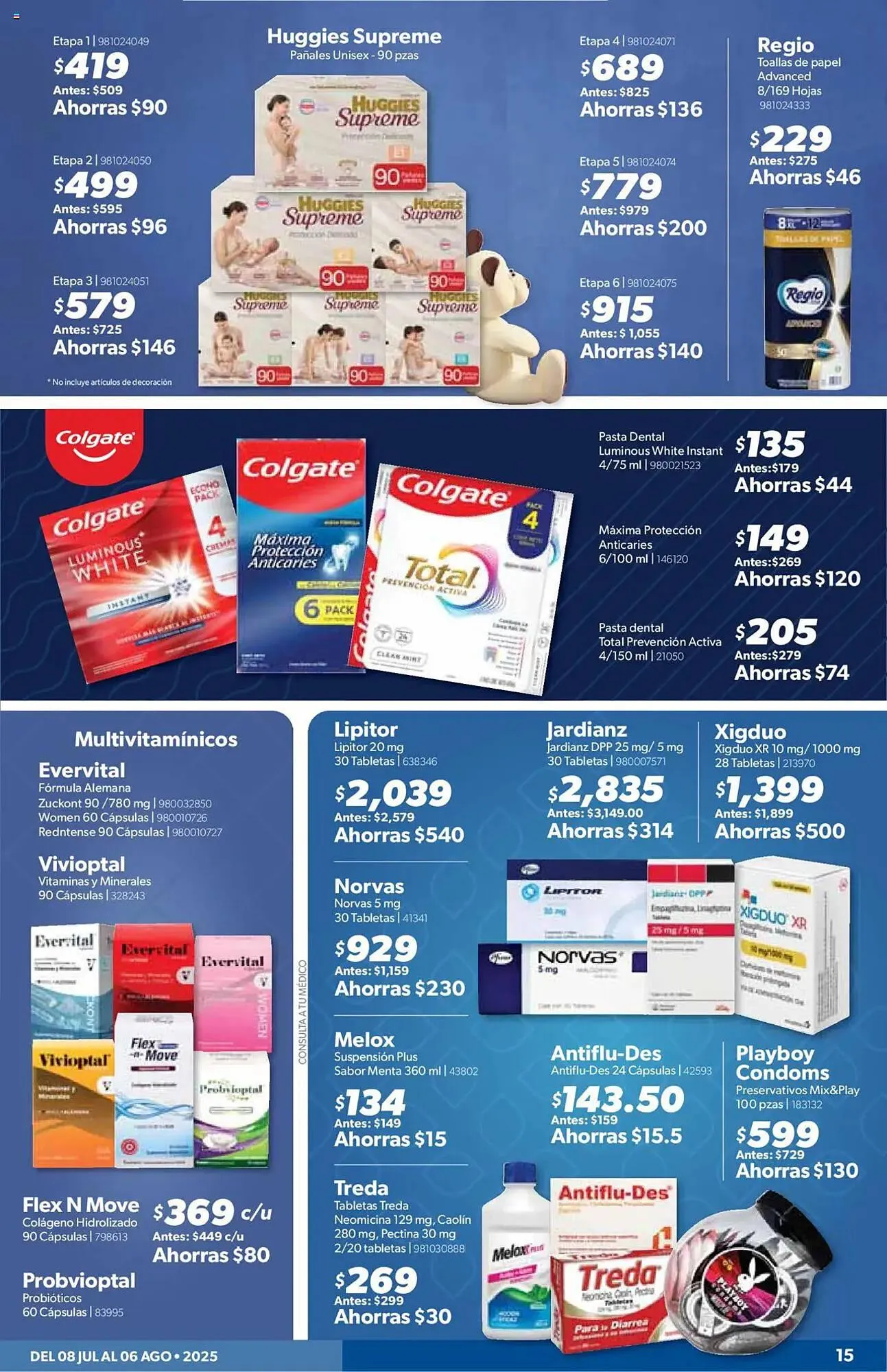 Catálogo de Catálogo Sam's Club 8 de julio al 7 de agosto 2025 - Pagina 15