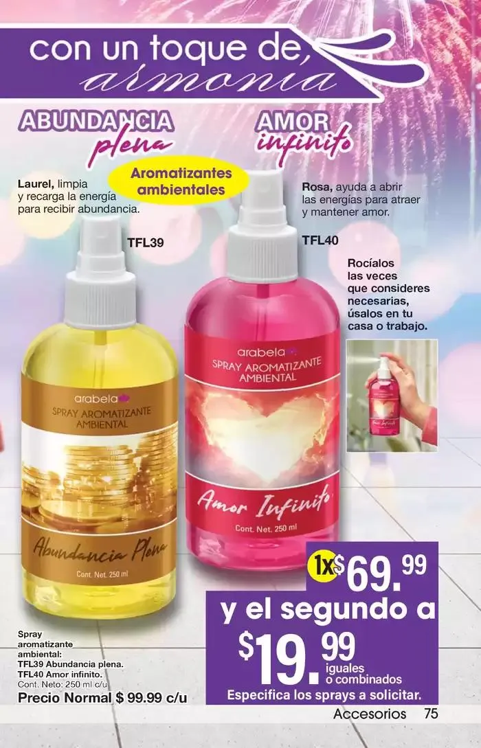Catálogo de Arabela Campaña 01 4 de diciembre al 26 de diciembre 2024 - Pagina 75