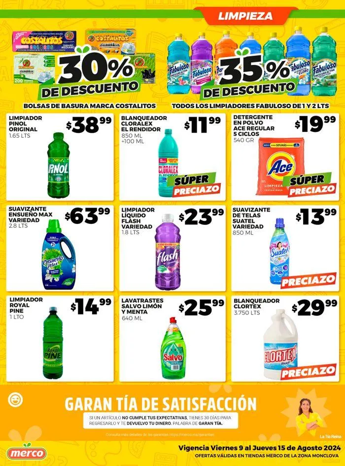 Catálogo de Merco - Lista con tu Lista 9 de agosto al 15 de agosto 2024 - Pagina 8