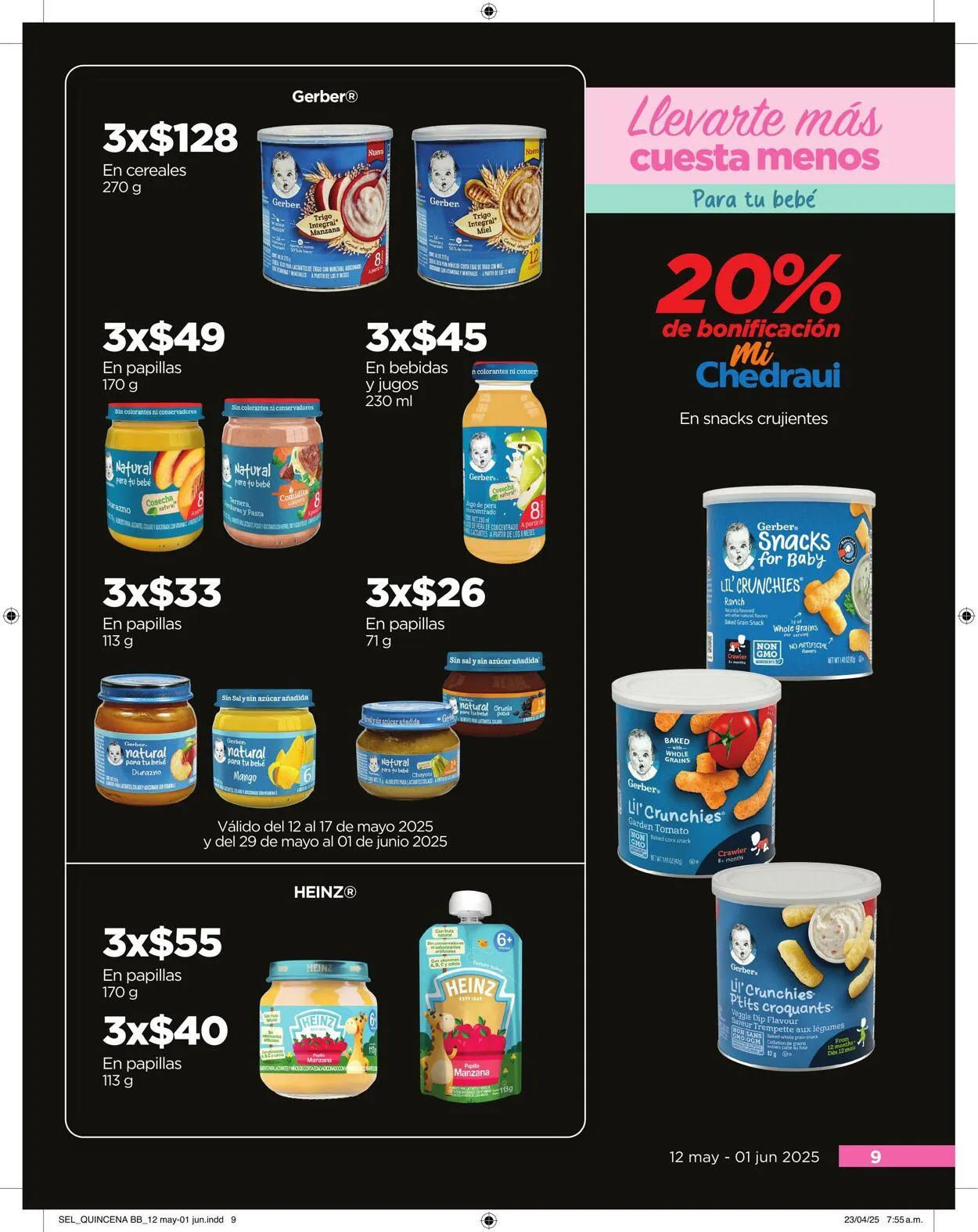 Catálogo de Chedraui Oferta actual 8 de octubre al 22 de octubre 2025 - Pagina 9