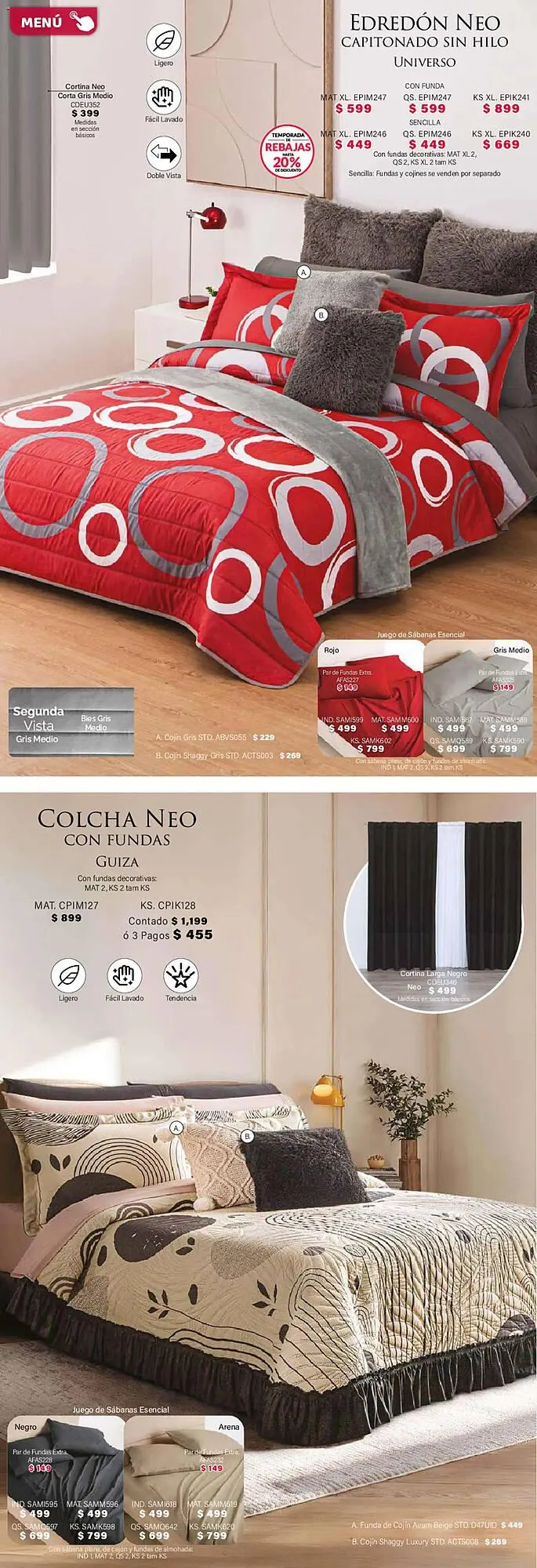 Catálogo de Catálogo Colchas Concord 1 de febrero al 2 de mayo 2026 - Pagina 68