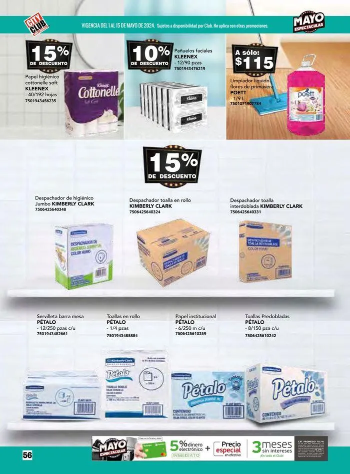 Catálogo de Mayo Espectacular 2 de mayo al 31 de mayo 2024 - Pagina 56
