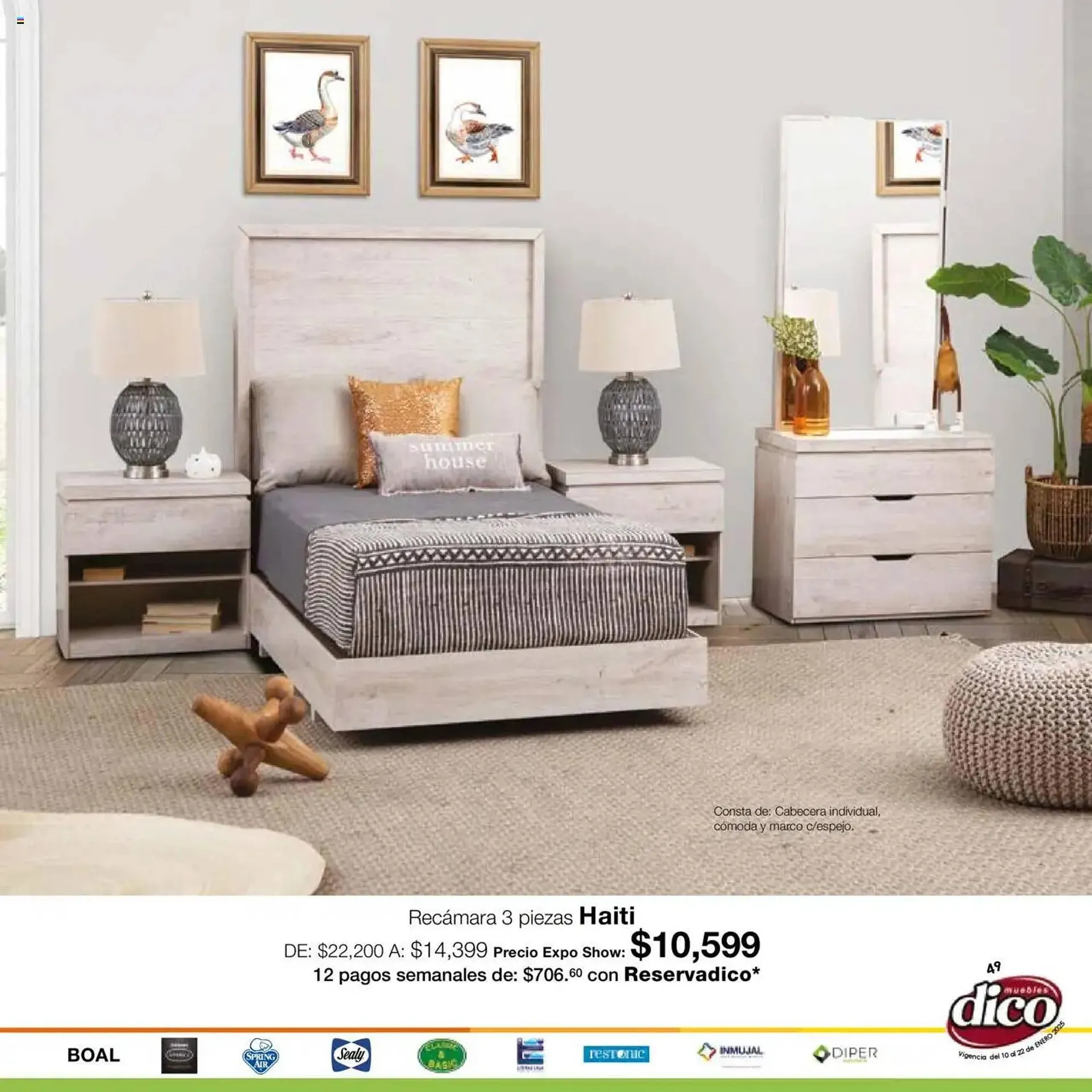 Catálogo de Catálogo Muebles Dico 10 de enero al 22 de enero 2025 - Pagina 49