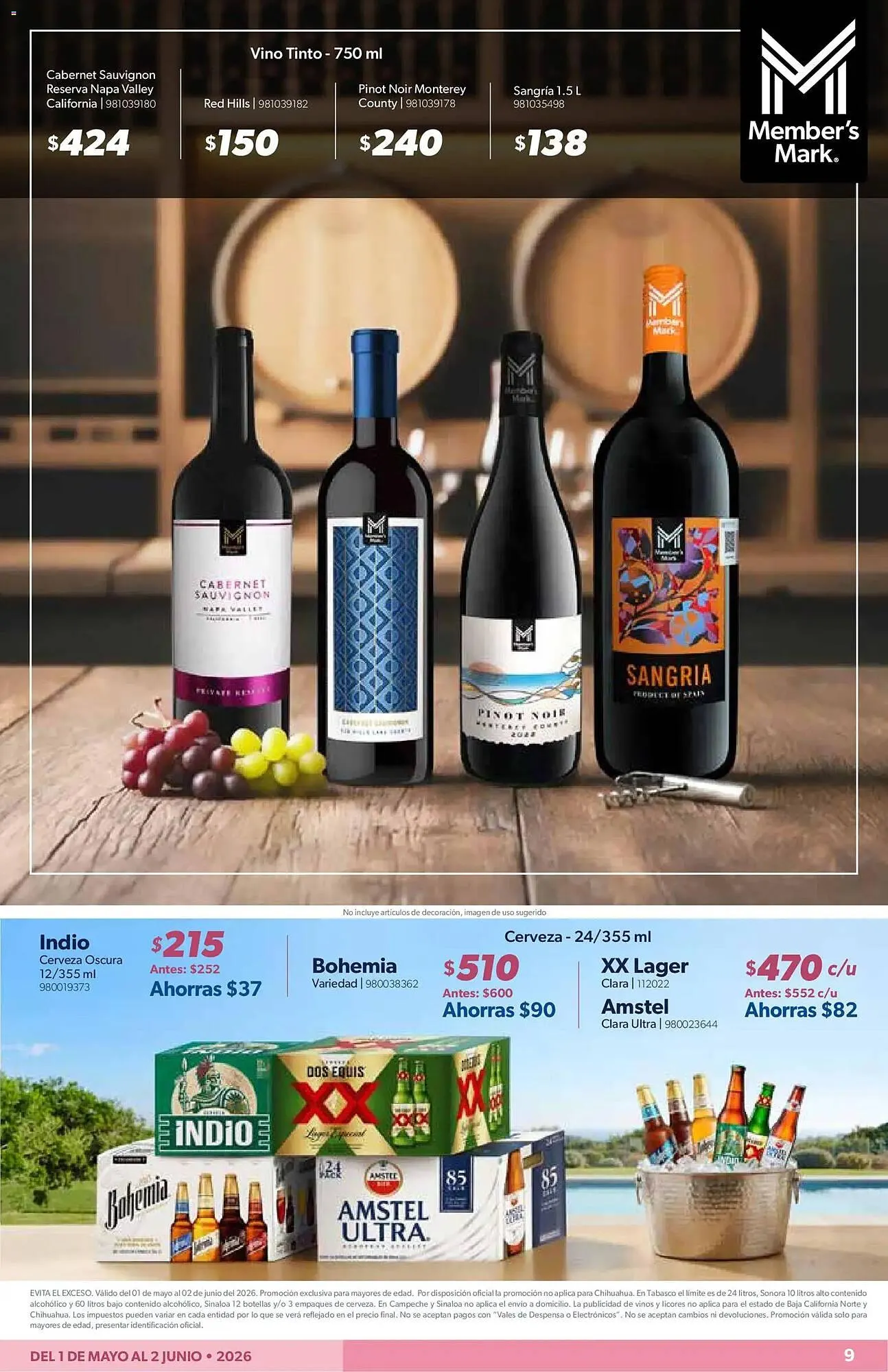 Catálogo de Catálogo Sam's Club 1 de mayo al 3 de junio 2026 - Pagina 9