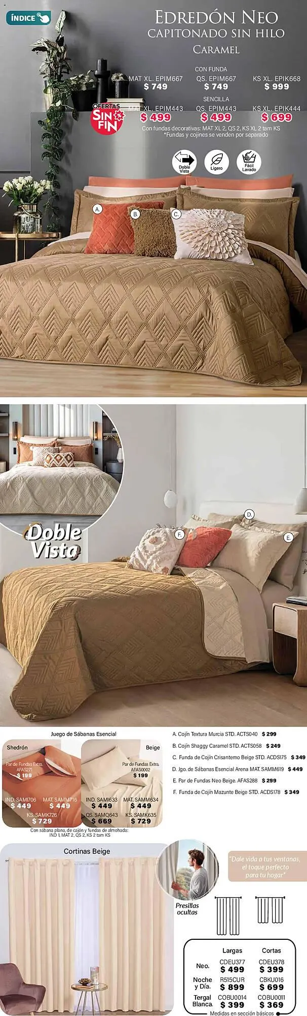 Catálogo de Catálogo Colchas Concord 1 de noviembre al 1 de febrero 2026 - Pagina 8