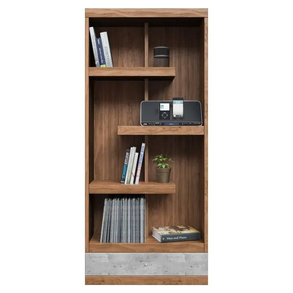 Librero Torre Verona Nogal