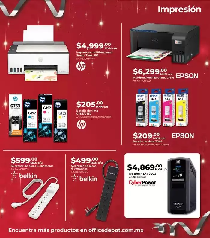 Catálogo de Office Depot - Folleto Noviembre 1 de noviembre al 30 de noviembre 2024 - Pagina 7