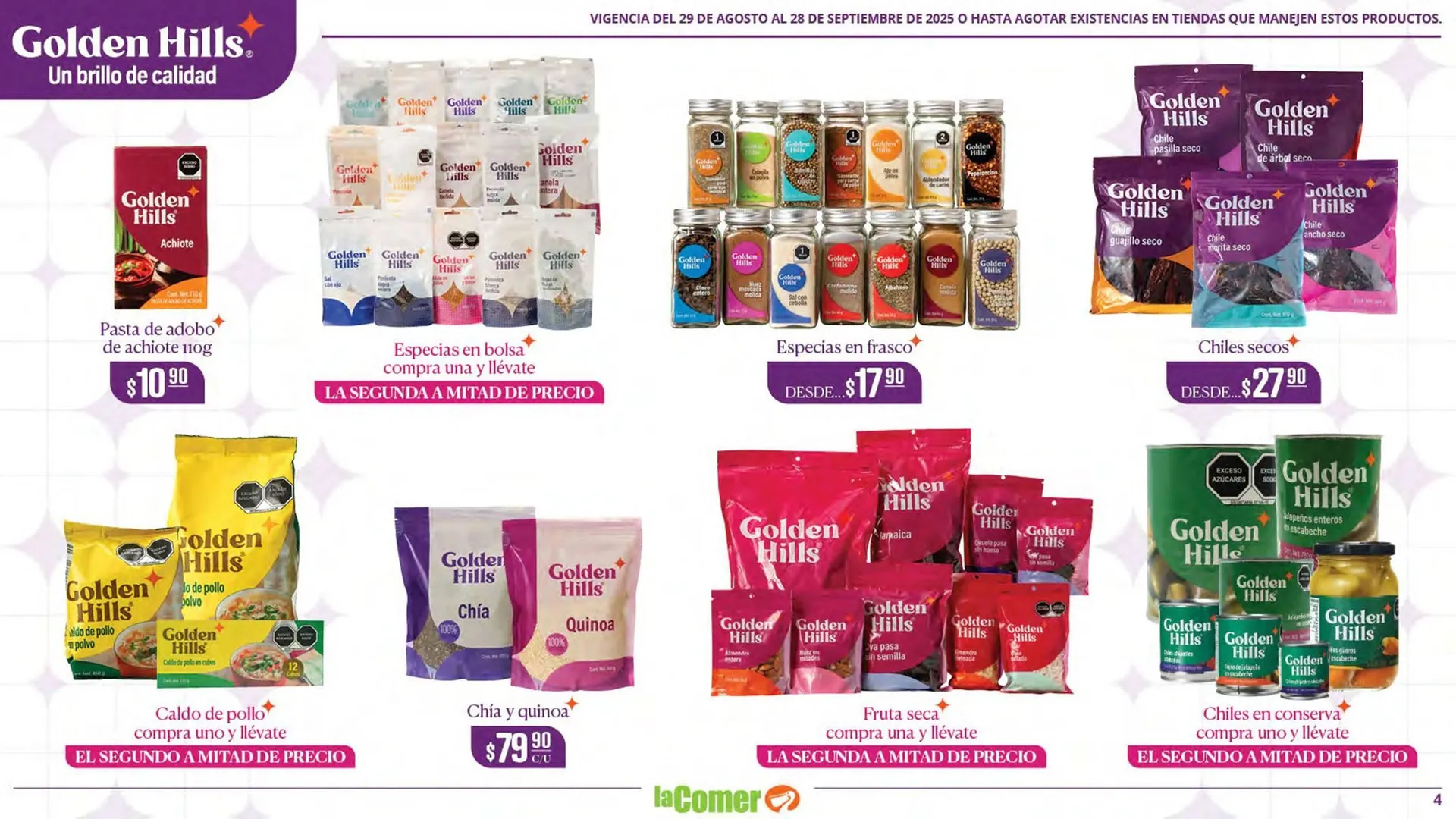 Catálogo de Catálogo La Comer 29 de agosto al 28 de septiembre 2025 - Pagina 4