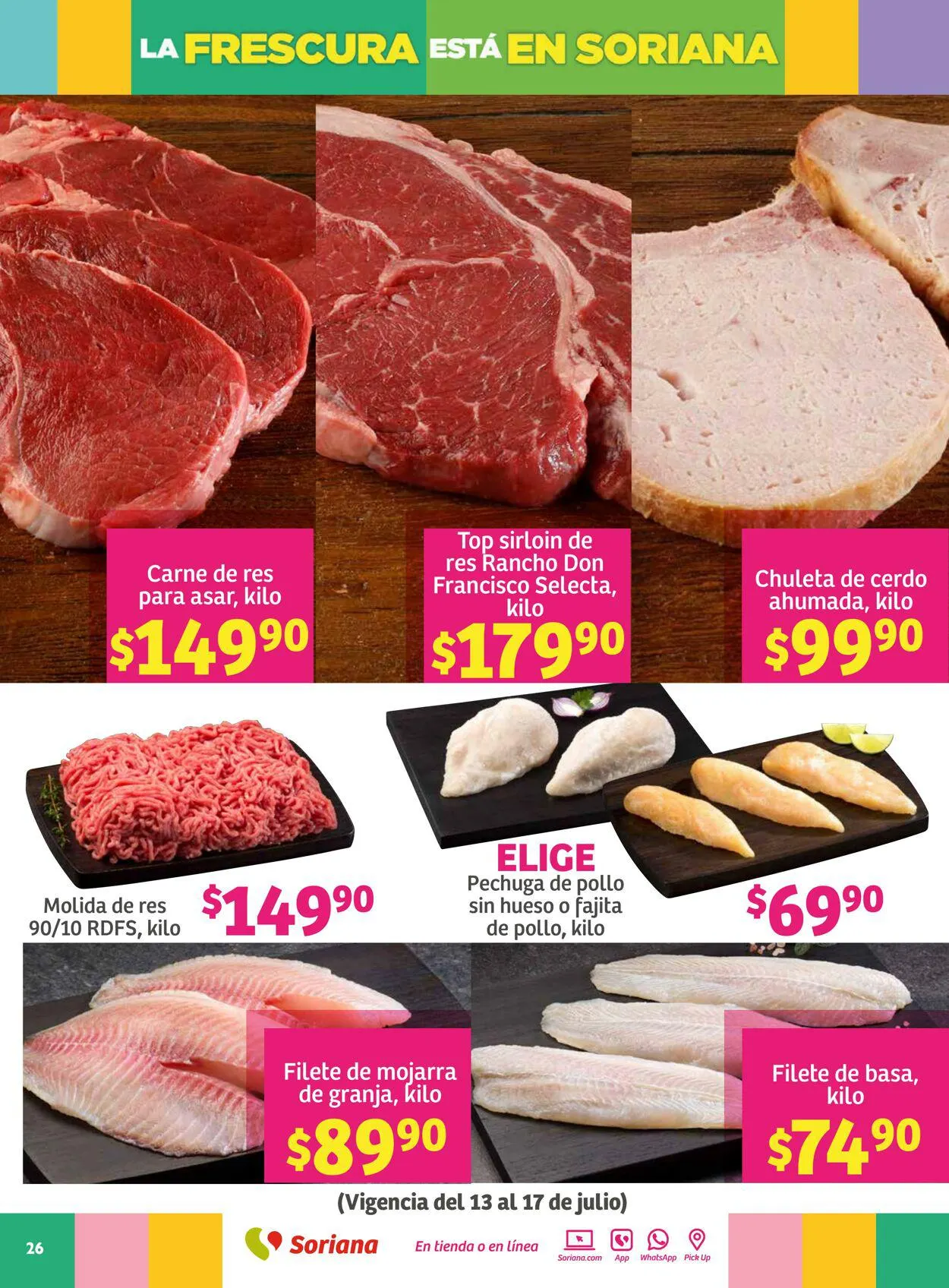 Catálogo de Soriana - Folleto Julio Regalado Mercado Nacional Oferta actual 13 de julio al 20 de julio 2023 - Pagina 26