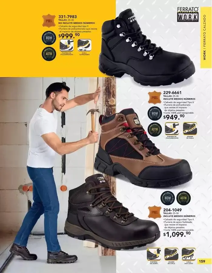 Catálogo de ANDREA | CALZADO CABALLERO 26 de enero al 24 de mayo 2025 - Pagina 159