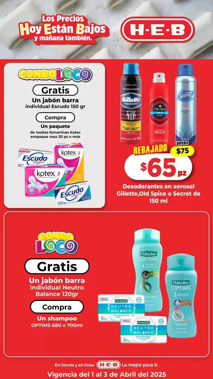 Catálogo de Ofertas HEB 1 de abril al 3 de abril 2025 - Pagina 8