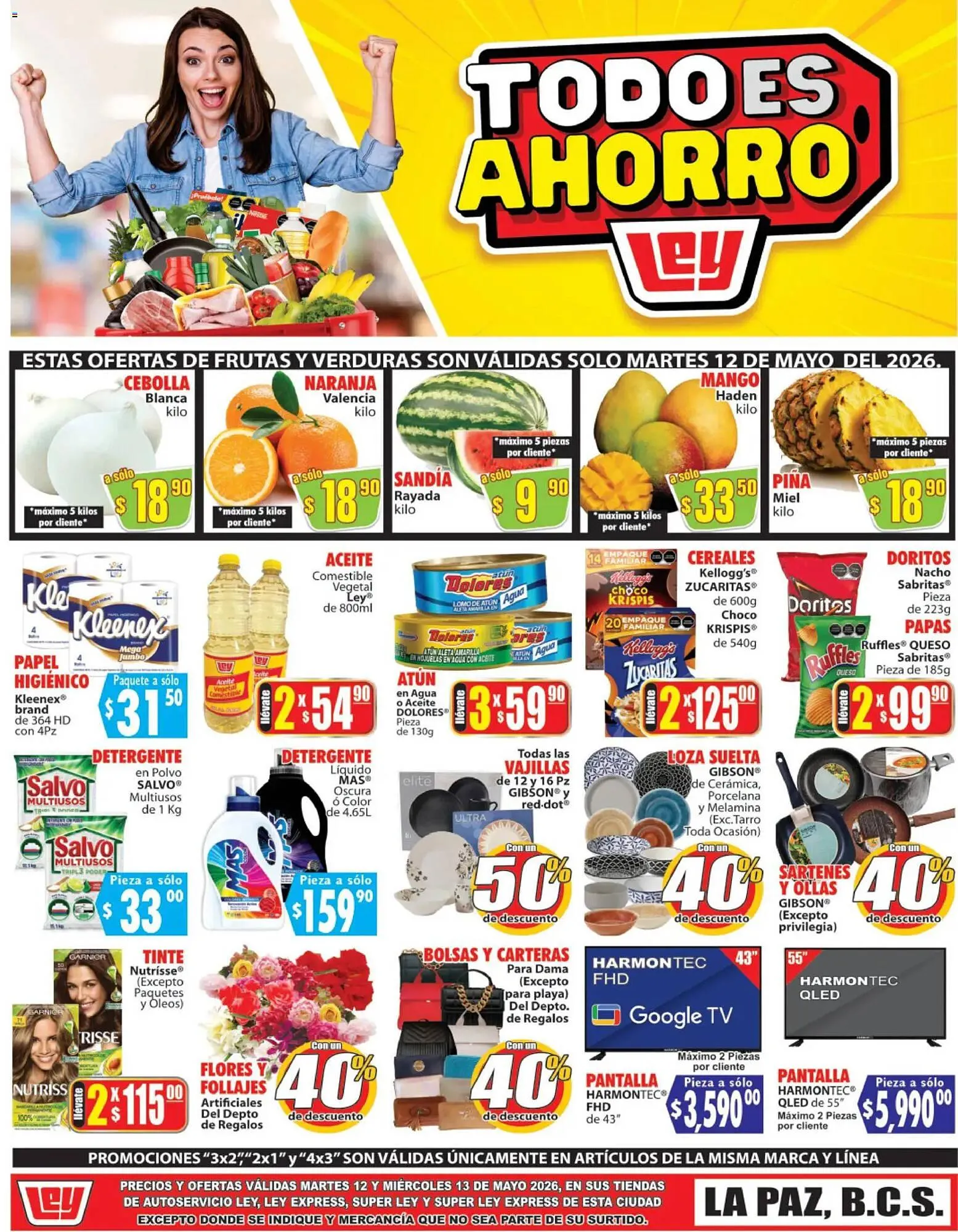 Catálogo de Folleto Casa Ley 12 de mayo al 13 de mayo 2026 - Pagina 1