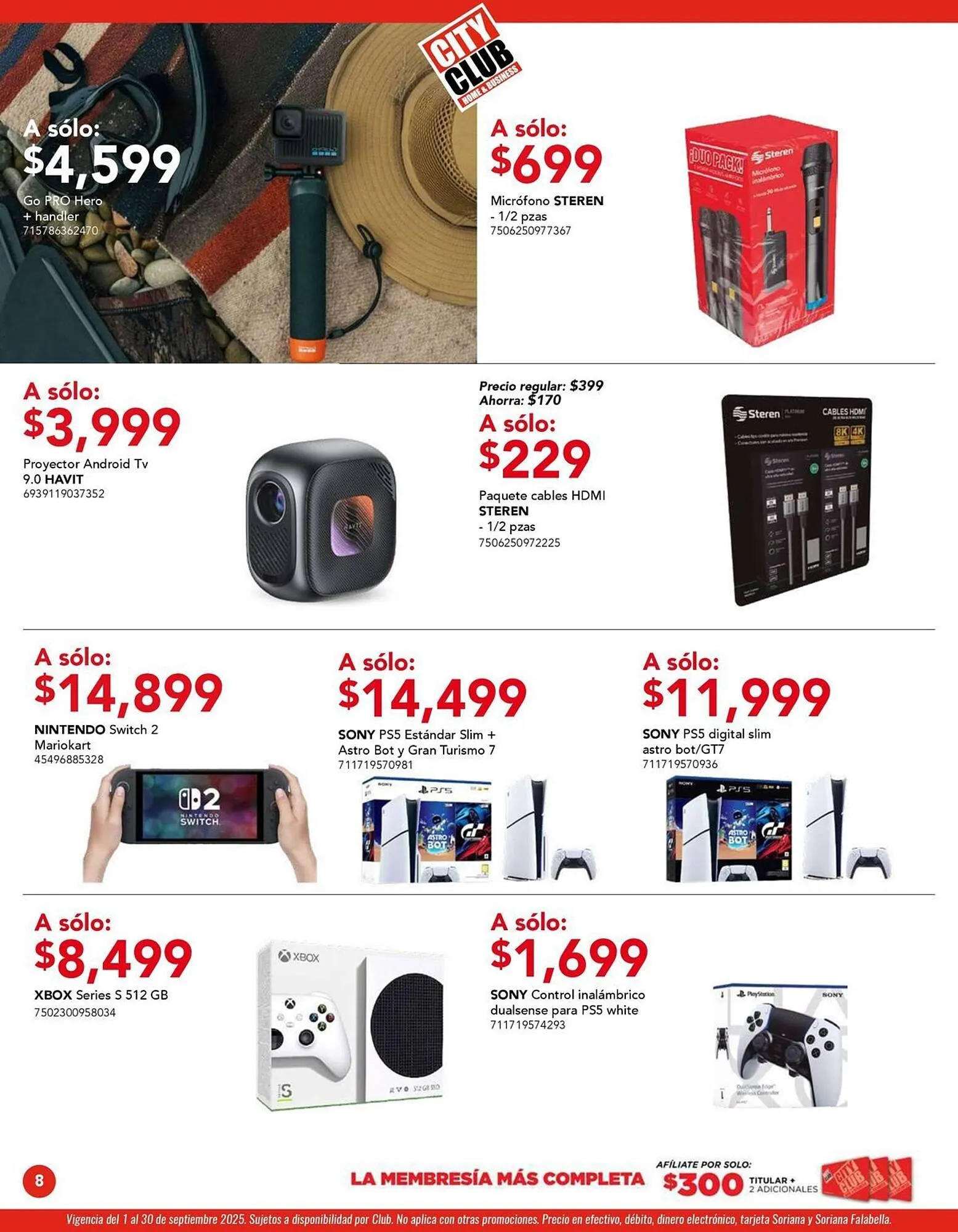 Catálogo de catálogo City Club 2 de septiembre al 30 de septiembre 2025 - Pagina 8