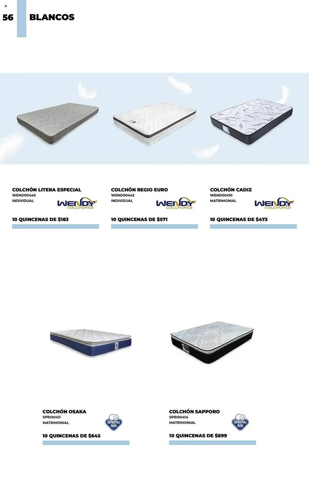 Catálogo de Catálogo Muebles América 30 de mayo al 31 de julio 2024 - Pagina 56