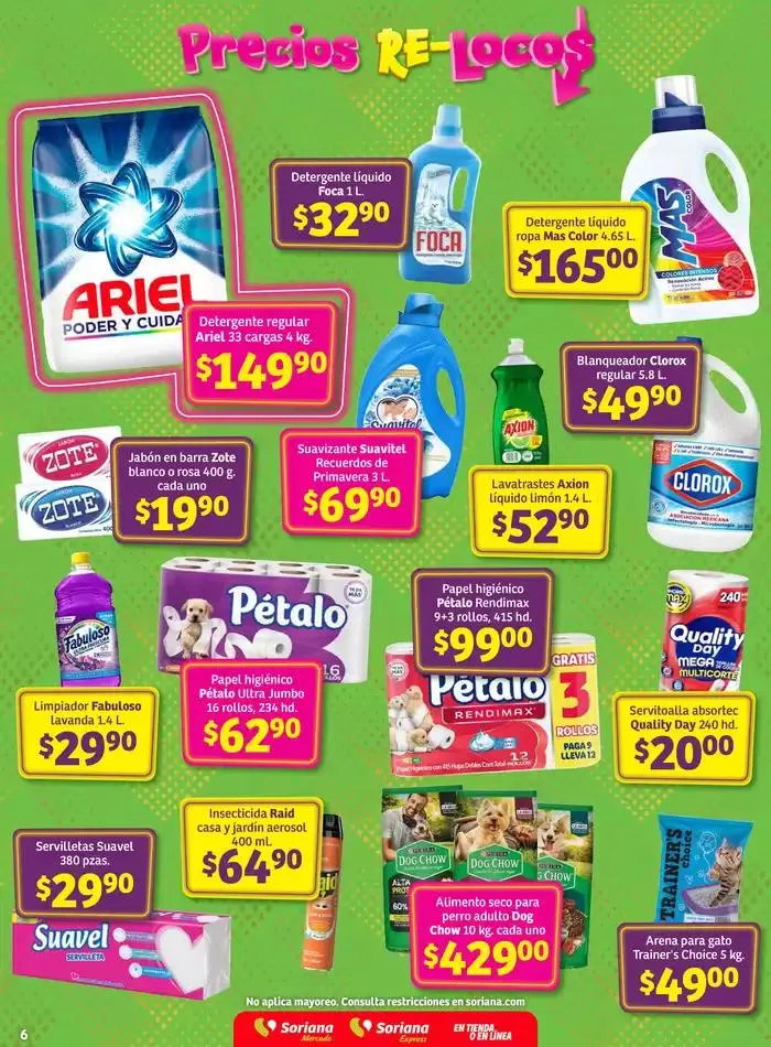 Catálogo de Precios Re Locos Mercado Nacional 14 de mayo al 22 de mayo 2025 - Pagina 6