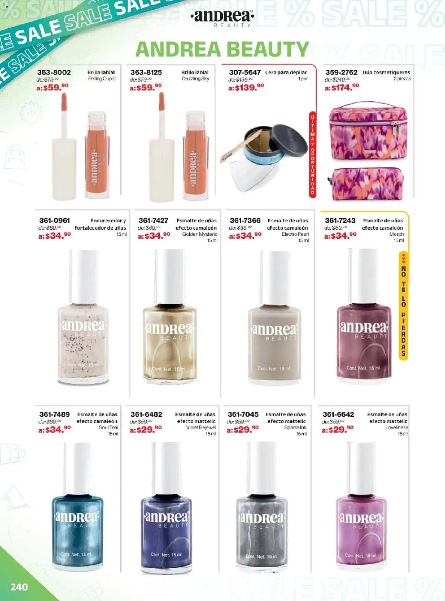 Catálogo de Catálogo Andrea 21 de diciembre al 29 de marzo 2026 - Pagina 240