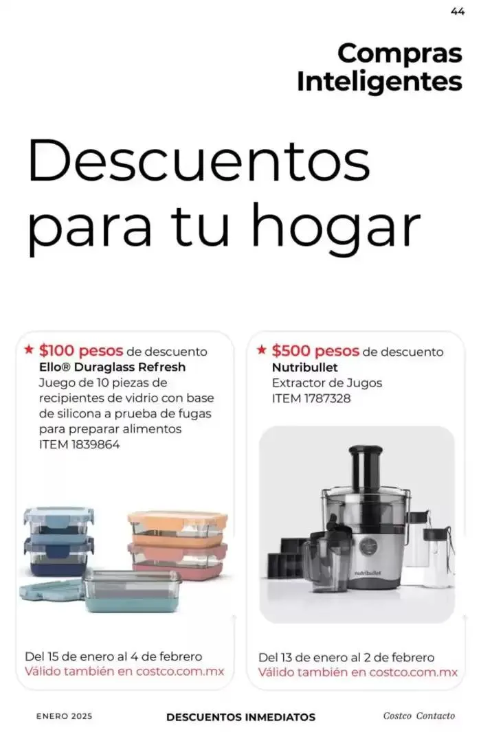 Catálogo de Costco contacto 14 de enero al 31 de enero 2025 - Pagina 77