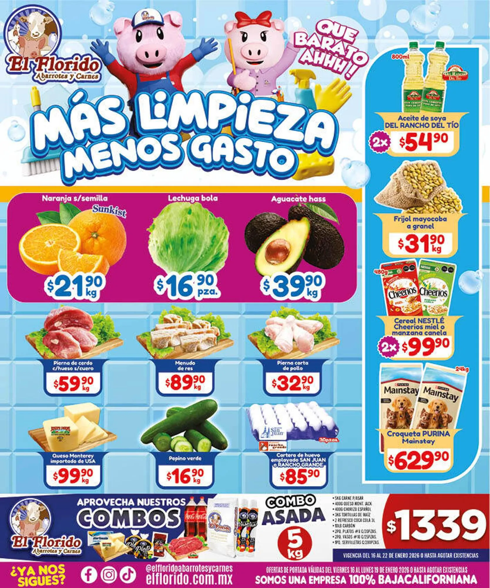 Catálogo de Folleto El Florido 16 de enero al 22 de enero 2026 - Pagina 1