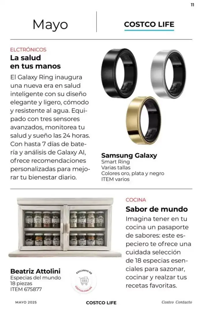 Catálogo de Catálogo Costco 1 de mayo al 31 de mayo 2025 - Pagina 11