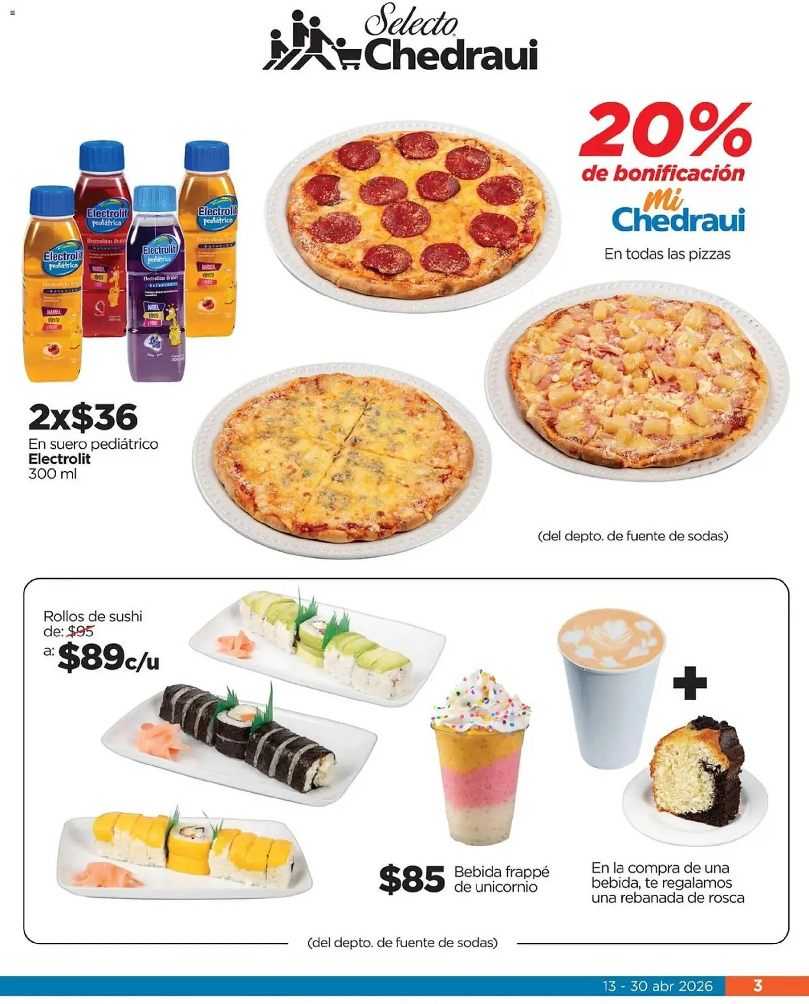 Catálogo de Folleto Chedraui 13 de abril al 1 de mayo 2026 - Pagina 3