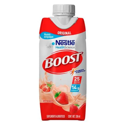 Boost Suplemento Alimenticio Sabor Fresa