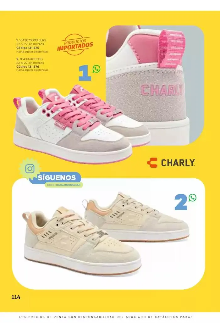 Catálogo de Pakar Casual 31 de enero al 31 de agosto 2025 - Pagina 114
