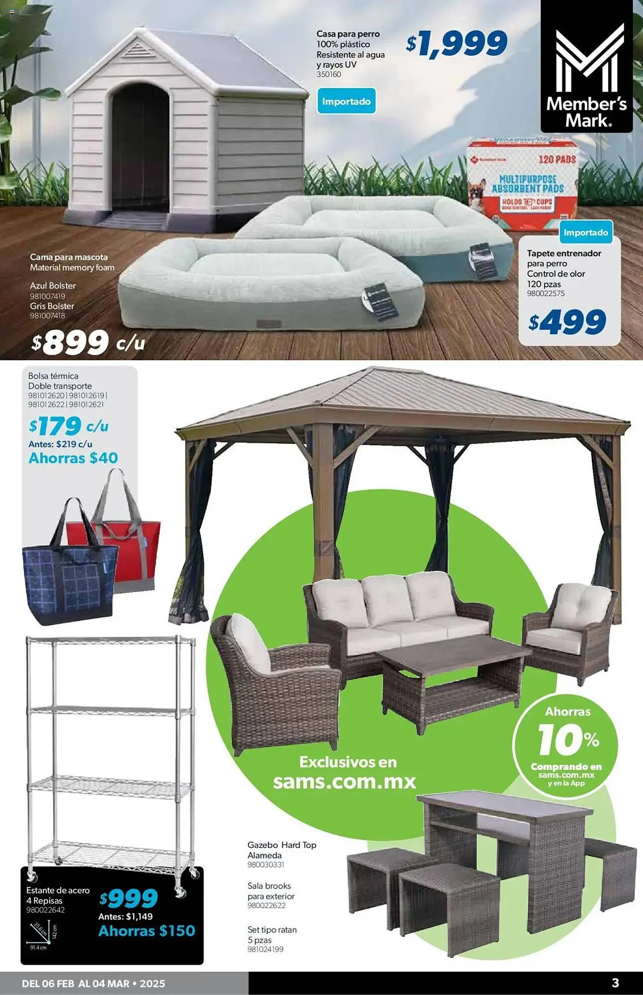 Catálogo de Catálogo Sam's Club 6 de febrero al 4 de marzo 2025 - Pagina 3