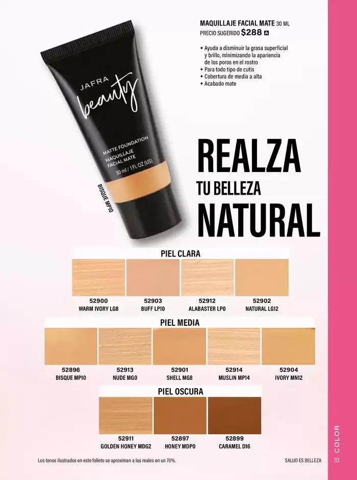 Catálogo de Ofertas Jafra 2 de mayo al 31 de mayo 2025 - Pagina 93