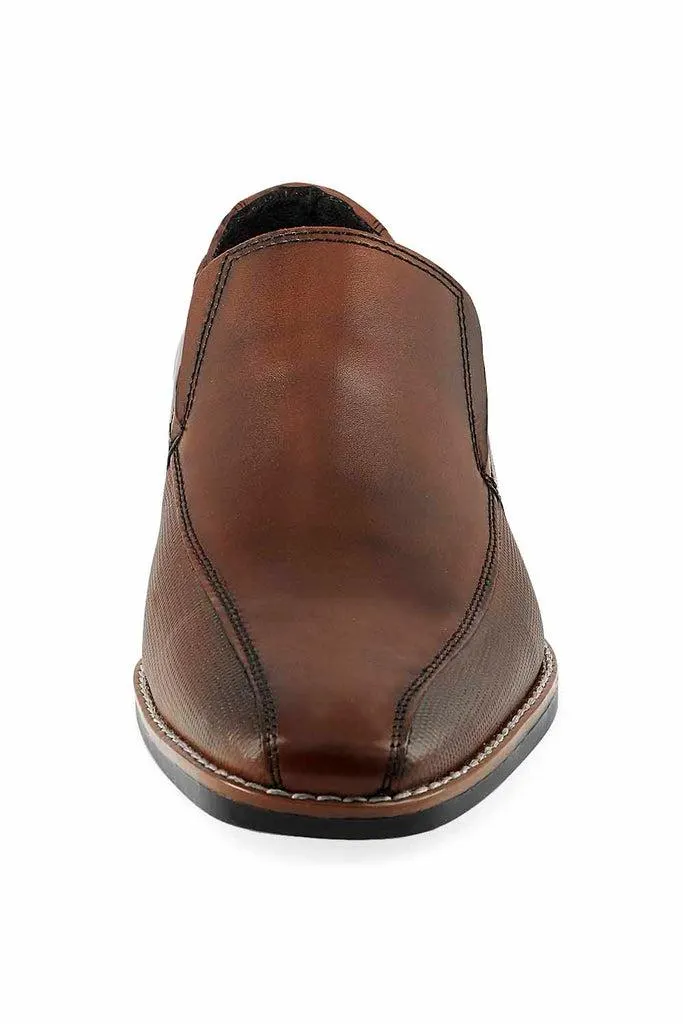 027784 Zapato Casual Caballero Color Miel Corte Piel