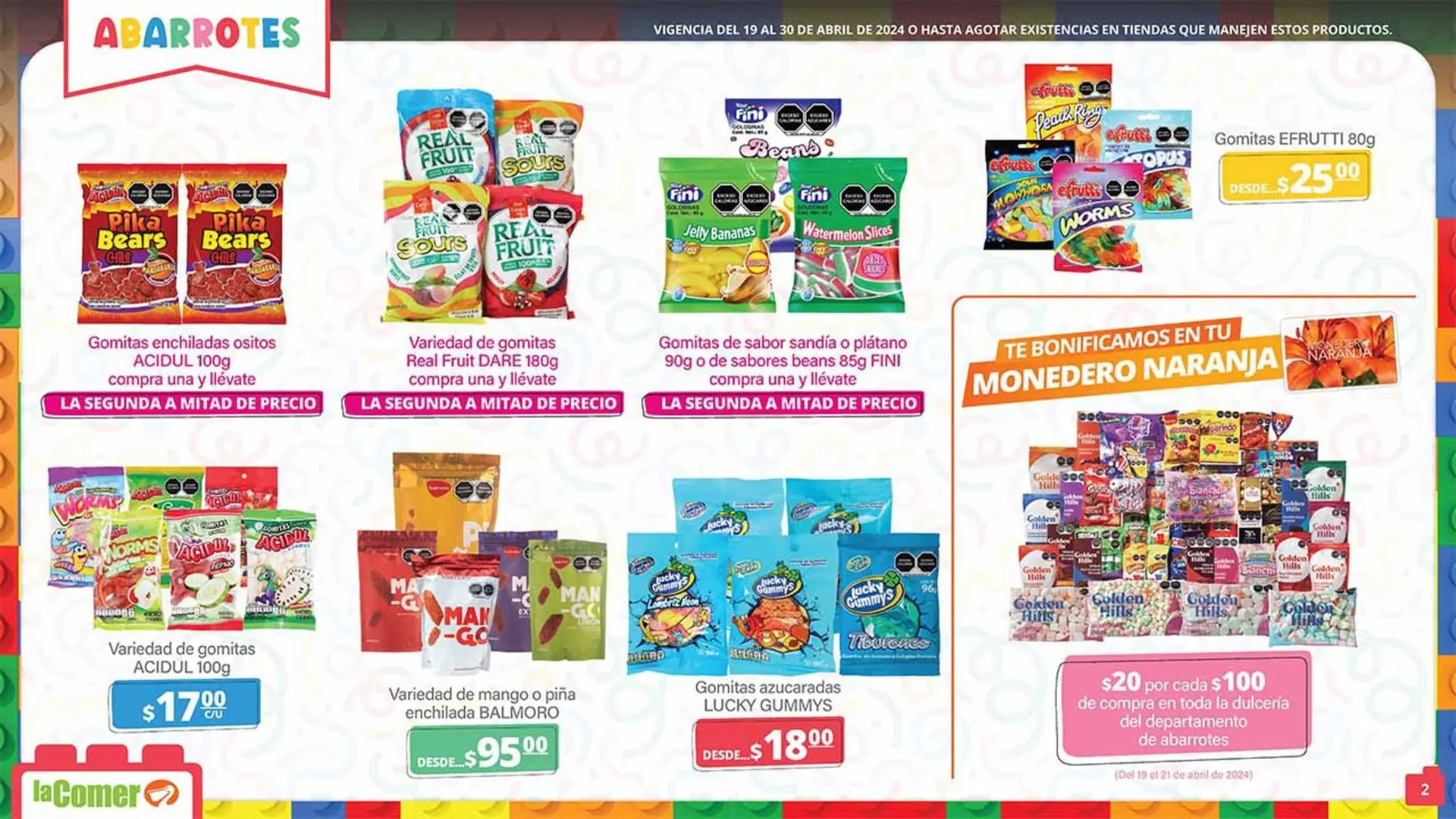 Catálogo de Catálogo La Comer 19 de abril al 30 de abril 2024 - Pagina 2