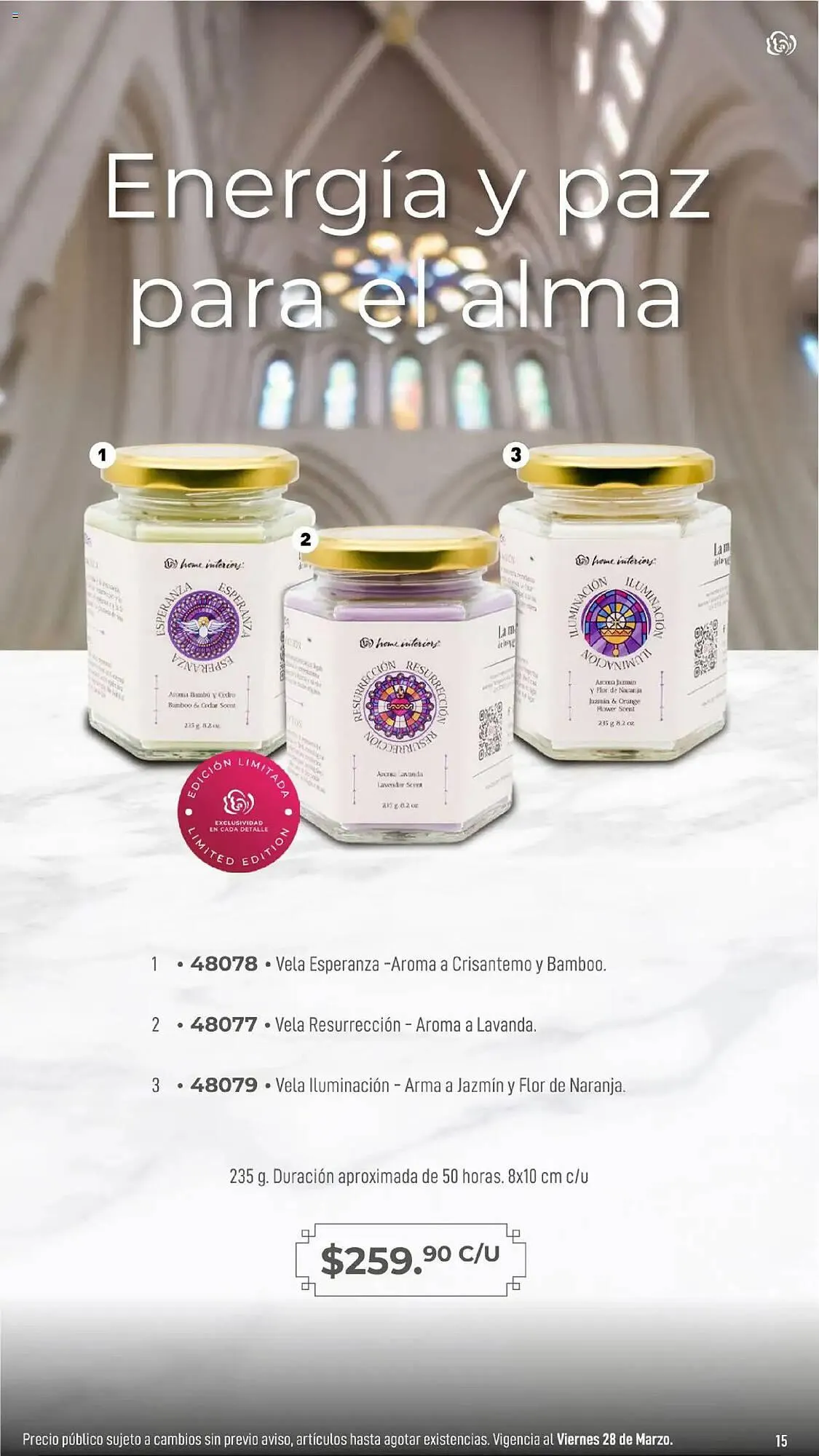 Catálogo de Catálogo Home Interiors 17 de febrero al 28 de marzo 2025 - Pagina 15