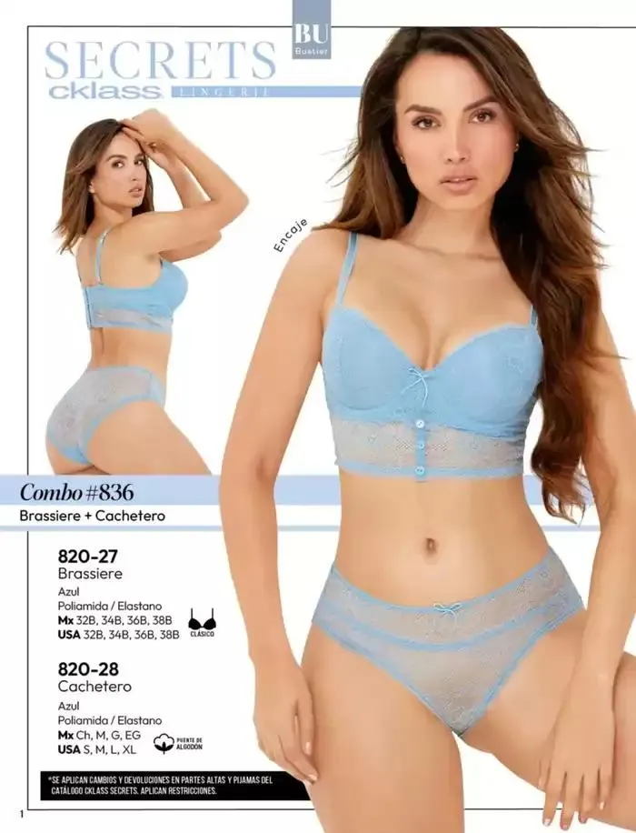 Catálogo de Catálogo Cklass Lenceria Primavera Verano 2025 México 8 de enero al 30 de junio 2025 - Pagina 12