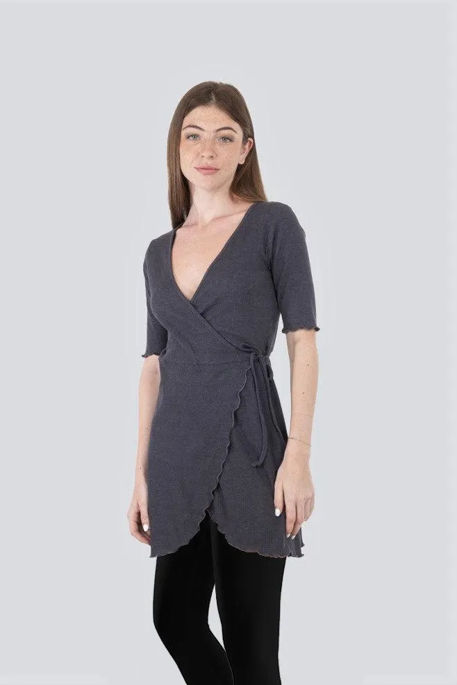 Blusón con abertura lateral