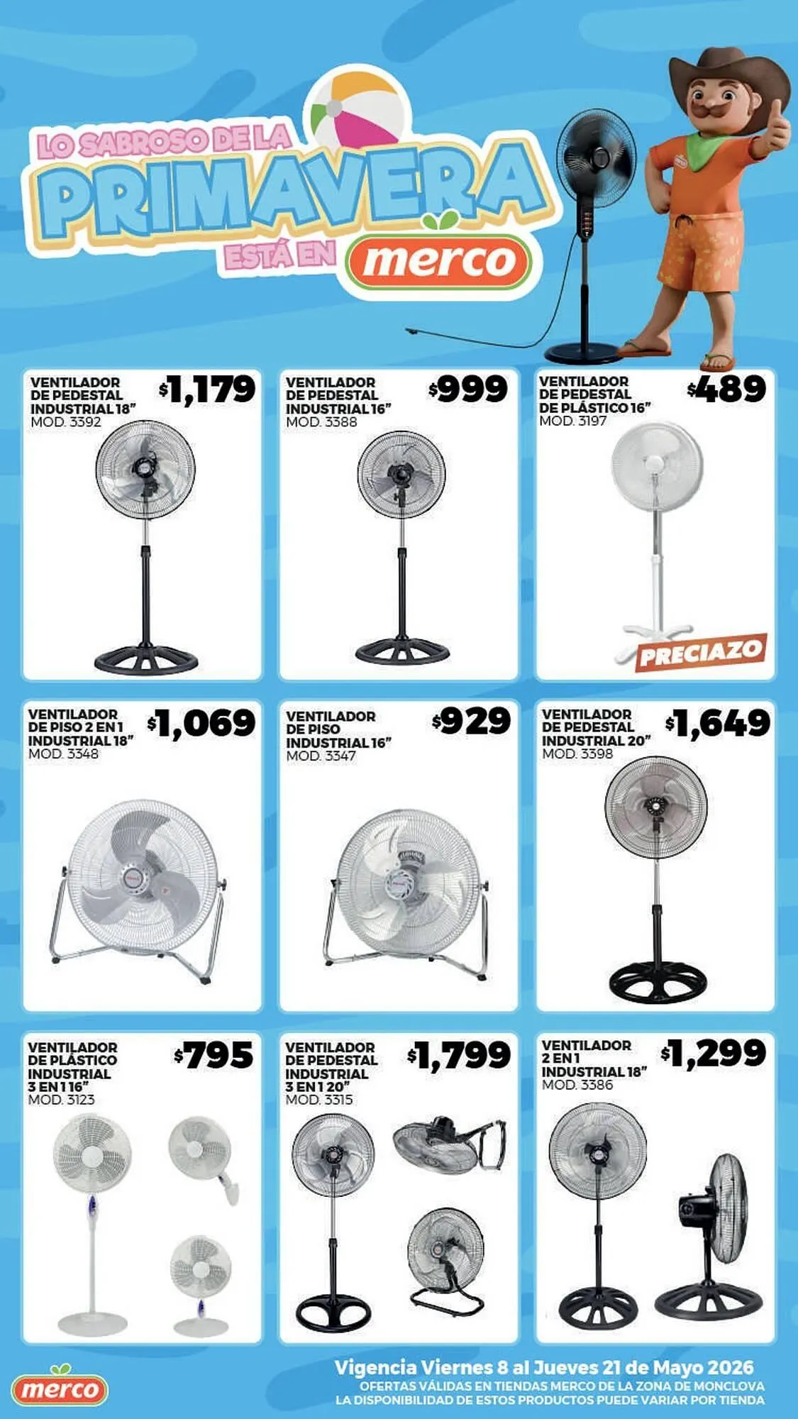 Catálogo de Folleto Merco 8 de mayo al 21 de mayo 2026 - Pagina 1