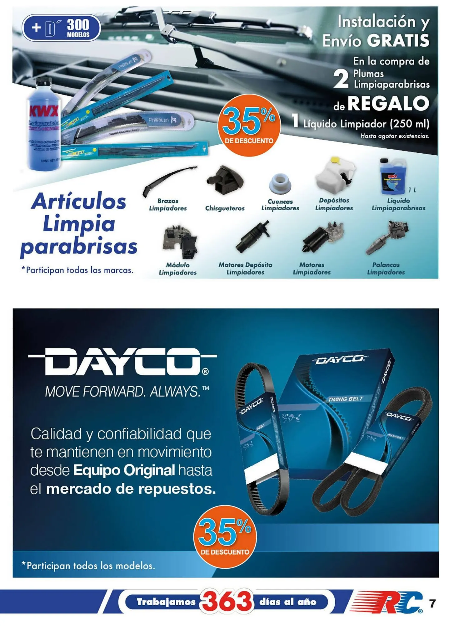 Catálogo de Catálogo Refaccionaria California 1 de julio al 31 de julio 2025 - Pagina 7