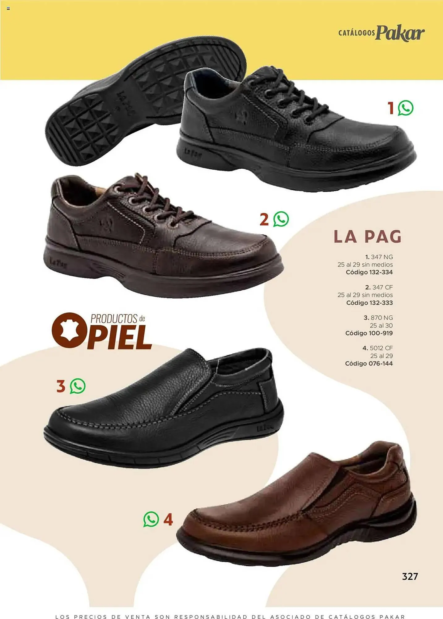 Catálogo de Catálogo SC Pakar 24 de julio al 1 de enero 2026 - Pagina 327