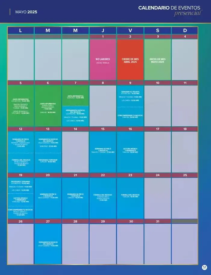 Catálogo de Revista de mes 1 de mayo al 31 de mayo 2025 - Pagina 51