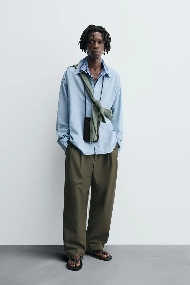 CAMISA MEZCLILLA LIGERO