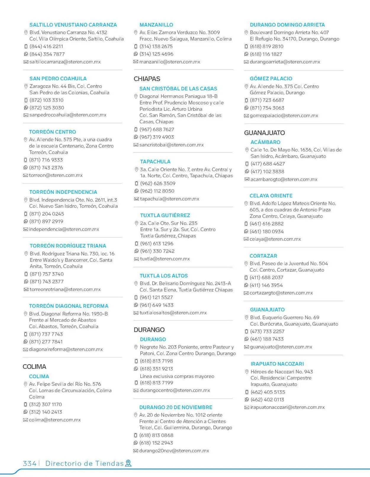 Catálogo de Steren 1 de febrero al 31 de diciembre 2023 - Pagina 354