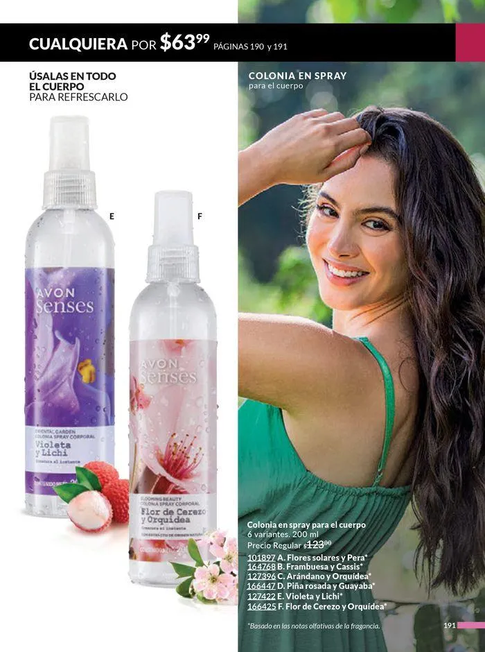 Catálogo de Avon COSMÉTICOS C09 17 de abril al 22 de mayo 2024 - Pagina 191
