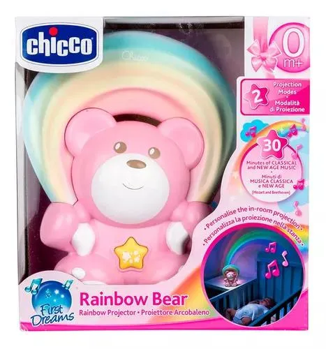 Chicco Juguetes First Dreams Lámpara De Noche Oso Arcoiris R