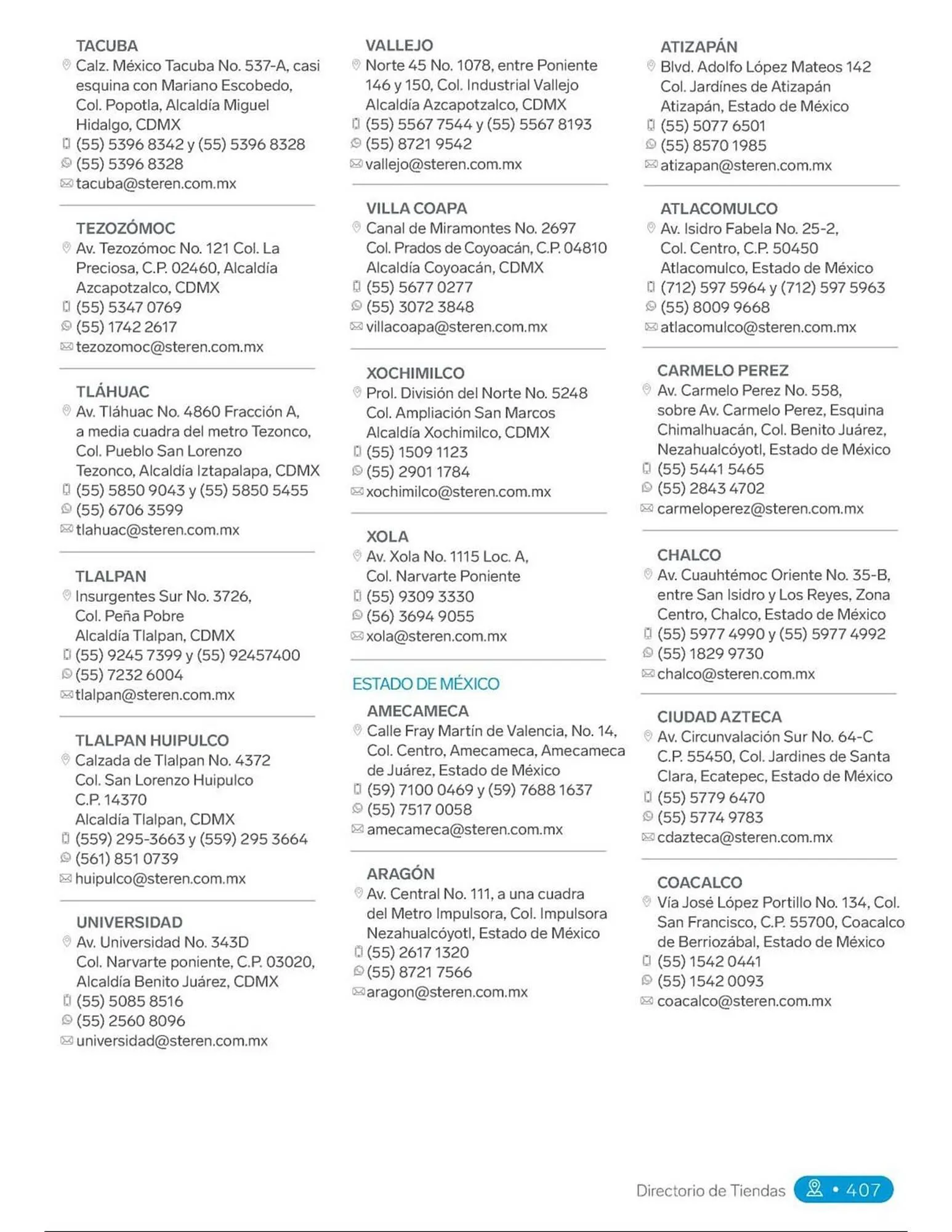 Catálogo de Catálogo Steren 18 de febrero al 31 de diciembre 2025 - Pagina 425