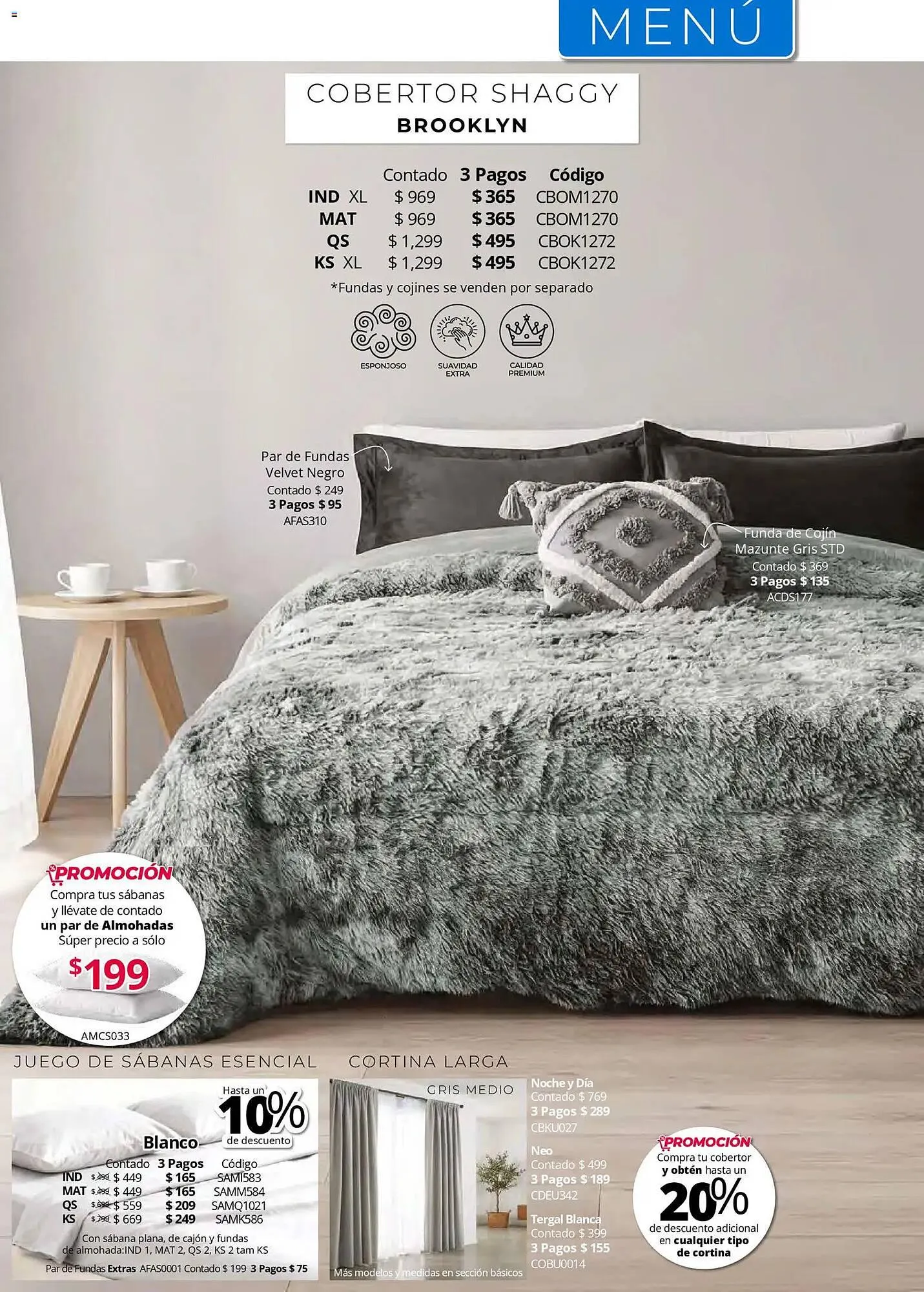 Catálogo de Catálogo Colchas Concord 1 de mayo al 1 de agosto 2026 - Pagina 332