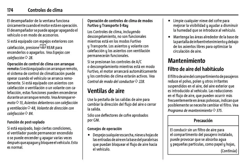 Catálogo de Chevrolet Corvette Stingray Manual del propietario 22 de enero al 31 de diciembre 2025 - Pagina 175