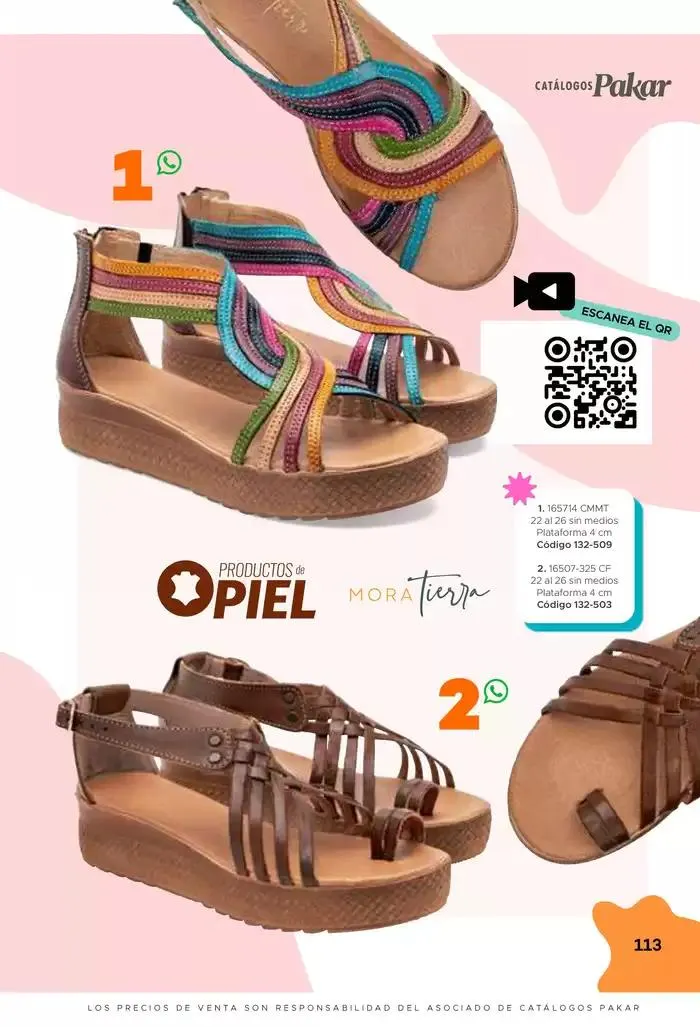 Catálogo de Pakar Sandalia 31 de enero al 31 de mayo 2025 - Pagina 113
